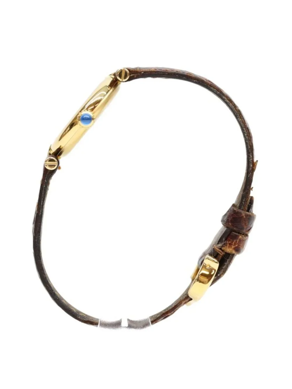 Cartier Must Vendome SM Vermeil Roman Dial Watch